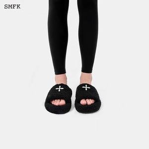 SMFK shearling slippers 37